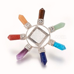 Chakra Natural & Synthetic Mixed Stone Jewelry Decorations&nbsp;DJEW-WH0005-01