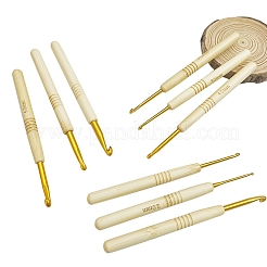 Aluminum Crochet Hooks Needles&nbsp;SENE-PW0003-098G-B