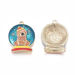 Alloy Enamel Pendants&nbsp;ENAM-E568-01G