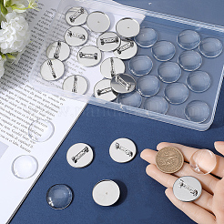 DIY Blank Dome Brooch Making Kit&nbsp;DIY-SC0023-83