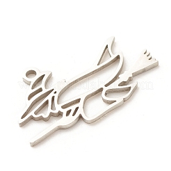 Non-Tarnish Halloween 201 Stainless Steel Pendants&nbsp;STAS-G258-07P