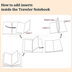 3Pcs Paper Blank Notebooks&nbsp;AJEW-CP0009-79