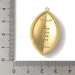Rack Plating Brass Enamel with Cubic Zirconia Pendant&nbsp;KK-A229-32G-05