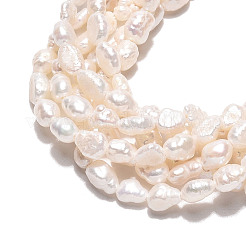 Natural Cultured Freshwater Pearl Beads Strands&nbsp;LS-PEAR-N014-03H-01