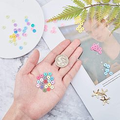 Handmade Polymer Clay Beads&nbsp;CLAY-JP0001-03-6mm