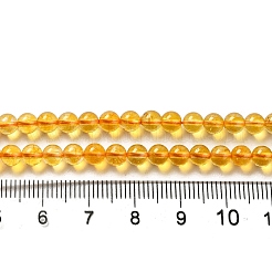 Natural Quartz Crystal Beads Strands&nbsp;G-C076-4mm-6