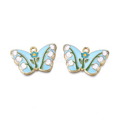 Alloy Enamel Pendants&nbsp;ENAM-N055-112B