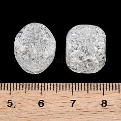 Transparent Crackle Acylic Beads&nbsp;AC-CBA7340-03