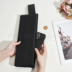 Imitation Leather with Plastic Car Seat Gap Storage Box&nbsp;CON-WH0095-167B