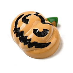 ハロウィーンテーマの漫画樹脂カボション  カボチャ  21.5x24x9.5mm&nbsp;CRES-D043-01K
