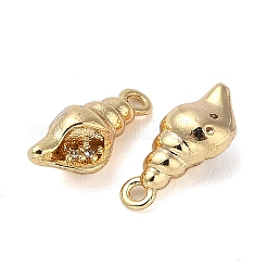 Brass Micro Pave Cubic Zirconia Pendants&nbsp;KK-U045-08G