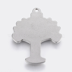 Tarnish Resistant 304 Stainless Steel Pendants&nbsp;STAS-P197-018P