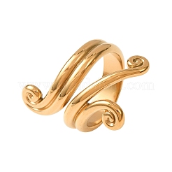 304 Stainless Steel Cuff Open Rings for Women&nbsp;SA-CBA6EDB-09G