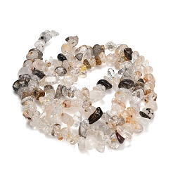 Natural Herkimer Diamond Beads Strands&nbsp;GG-CBAE051-A07-01