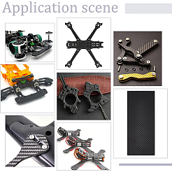 Composite Carbon Fiber Plate&nbsp;AJEW-WH0283-78