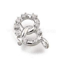Brass Micro Pave Cubic Zirconia Pendants&nbsp;LS-KK-Q097-05B-P