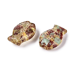 Picasso Transparent Glass Beads&nbsp;SEED-Q039-03E