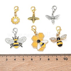 55Pcs Alloy Pendant Decorations&nbsp;HJEW-PH02495