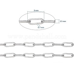 Brass Paperclip Chains&nbsp;CHC-S008-001A-P