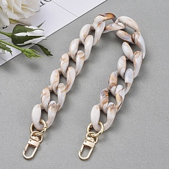 Acrylic Curb Chain Purse Bag Handle&nbsp;AJEW-BA00004-02