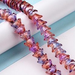 Transparent Glass Beads Strands&nbsp;LAMP-H061-01B-04
