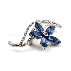 Flower Alloy Rhinestone Brooch&nbsp;JEWB-O009-15