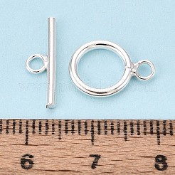 925スターリングシルバーマンテル  リング  銀  13.7x10x1.4mm  穴：2mm  バー：5mm幅の広いです  長さ15mm  厚さ1.2mm&nbsp;STER-T008-51S
