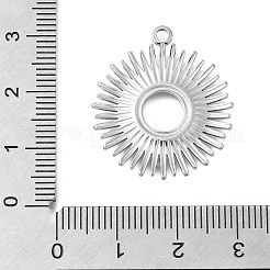 Anti-Tarnish 304 Stainless Steel Pendants&nbsp;STAS-D192-08P