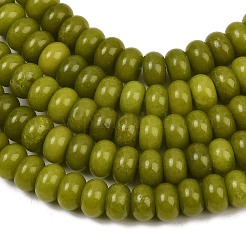 Dyed Natural White Jade Beads Strands&nbsp;G-G107-A47-01