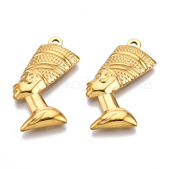 Ion Plating(IP) 201 Stainless Steel Pendants&nbsp;STAS-N098-146LG