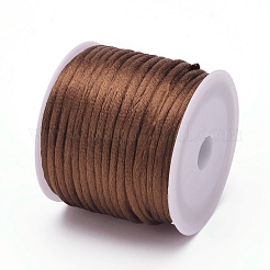 Nylon Satin Rattail Cords&nbsp;NWIR-L006-1.5mm-19
