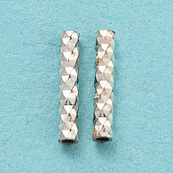 925 Sterling Silver Tube Beads&nbsp;STER-Q191-02S