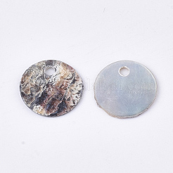 Natural Akoya Shell Charms&nbsp;SHEL-T012-42A