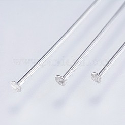 変色しにくい304ステンレススチール製フラットヘッドピン  ステンレス鋼色  30x0.6mm  22ゲージ  ヘッド：1.5mm&nbsp;STAS-F145-07P-0.6x30mm
