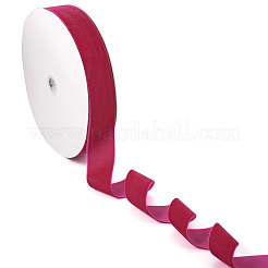 25 Yards Single Face Velvet Ribbons&nbsp;SRIB-TAC0003-01D