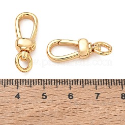 SHEGRACE Brass Swivel Lobster Snap Hook Clasps&nbsp;XGRQ7M931-975G
