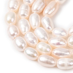 Natural Cultured Freshwater Pearl Beads Strands&nbsp;PEAR-F020-03