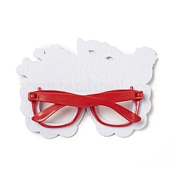 Felt Brazil Carnival Eyeglasses Frame Decoration&nbsp;LS-AJEW-G044-01C