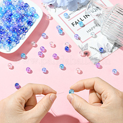 5 Colors Transparent Acrylic Beads&nbsp;MACR-PA0001-03B-01