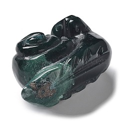 Natural Gemstone Carved Healing Snail Figurines&nbsp;G-K342-02