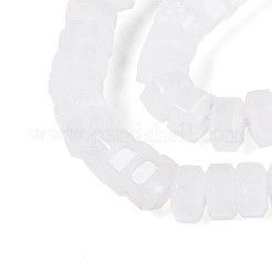 天然石クオーツクリスタルビーズ連売り  水晶  多面カット  六角  6.5~7x3~3.5mm  穴：0.8~1mm  約109~113個/連  14.76~15.16インチ（37.5~38.5cm）&nbsp;G-N357-14A-15