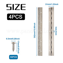 54Pcs 2 Styles Stainless Steel Hinges&nbsp;TOOL-SW0001-01B