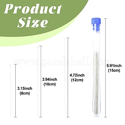 20Pcs Steel Beading Needles&nbsp;STAS-YW0002-91A