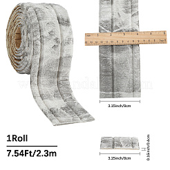 自己接着PEコンタクトペーパー  壁のステッカー  棚ライナードレッサー引き出しロッカー用  銀  2300x80x4mm&nbsp;AJEW-WH20001-94C-01