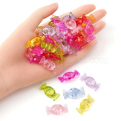 50g Transparent Acrylic Beads&nbsp;TACR-YW0001-68