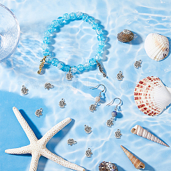 100PCS Alloy Fish Charms&nbsp;TIBEP-DC0001-27
