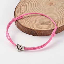 Adjustable Korean Waxed Polyester Cord Bracelets&nbsp;BJEW-JB02165