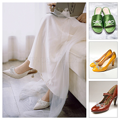 4Pcs 2 Styles Bowknot Alloy Crystal Rhinestone Shoe Decorations&nbsp;FIND-HS0002-07P