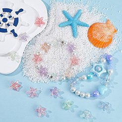 100Pcs Transparent Acrylic Beads&nbsp;MACR-SP0001-46