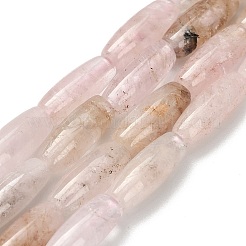Natural Pink Morganite Beads Strands&nbsp;G-H335-A01-4x10mm